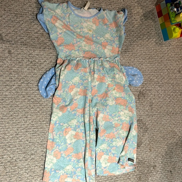 Matilda Jane Girls Capri Romper size 8 - Picture 2 of 6